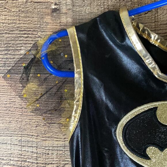 Rubie's Batgirl Batman Black Dress Tulle Skirt Halloween Costume Size Small - Picture 3 of 11